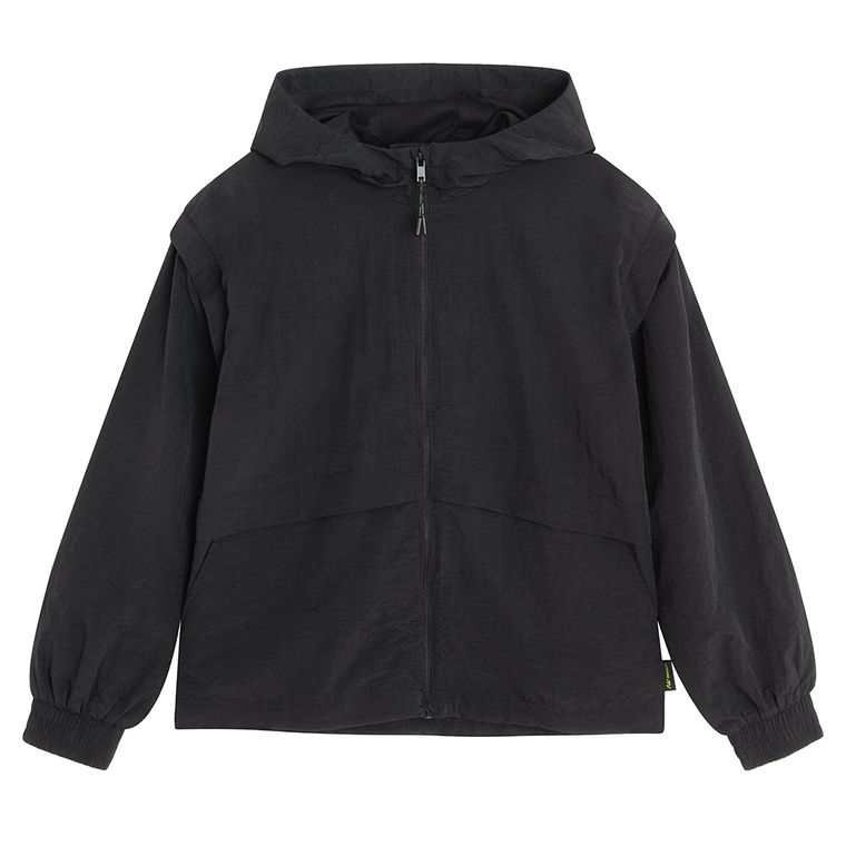 Geaca de vant cu maneci detasabile unisex NOWEAR