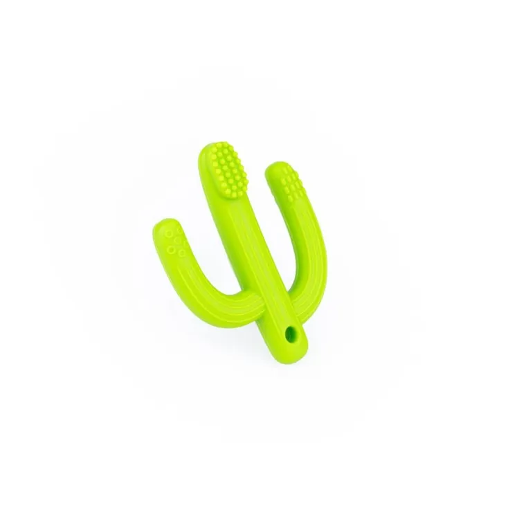 GiliGums, Cactus, jucarie dentitie din silicon, verde