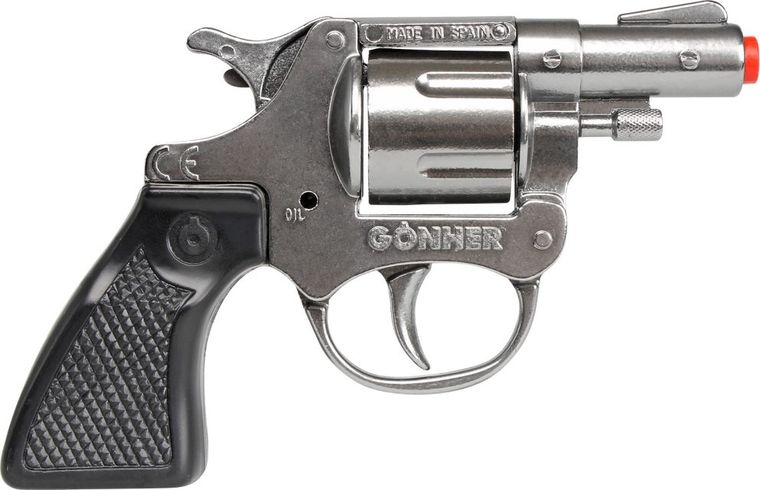 Gonher, Revolver mic metalic de politie cu 8 cartuse