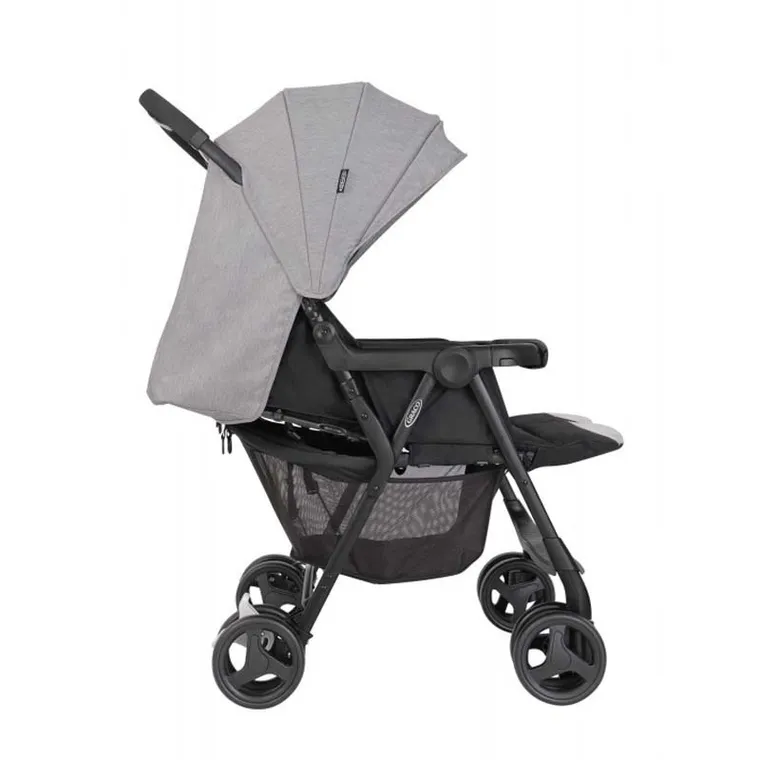 Graco, DuoRide, carucior sport dublu, Steeple Gray