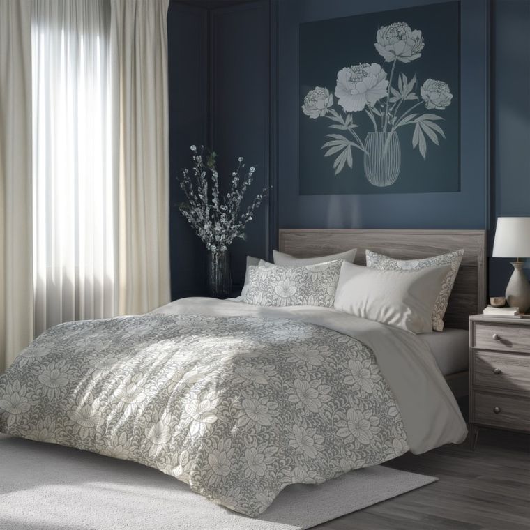 Gusto, Eleganta, set lenjerie de pat single, din bumbac, 140-200 cm