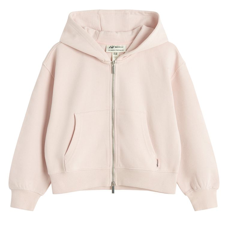 Hanorac oversize cu croiala scurta NOWEAR