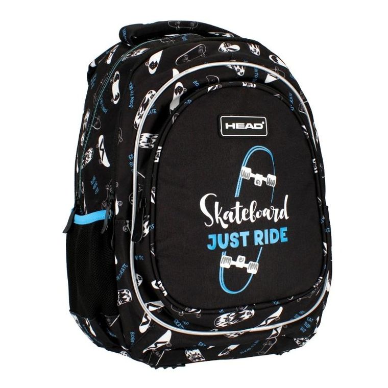 Head, rucsac pentru scoala, cu 3 compartimente, Just Ride - smyk.ro