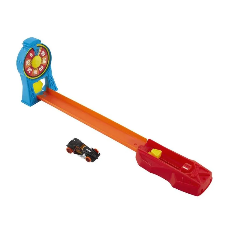 Hot Wheels, Action, Spin & Score, set de joaca cu masina, HFY68