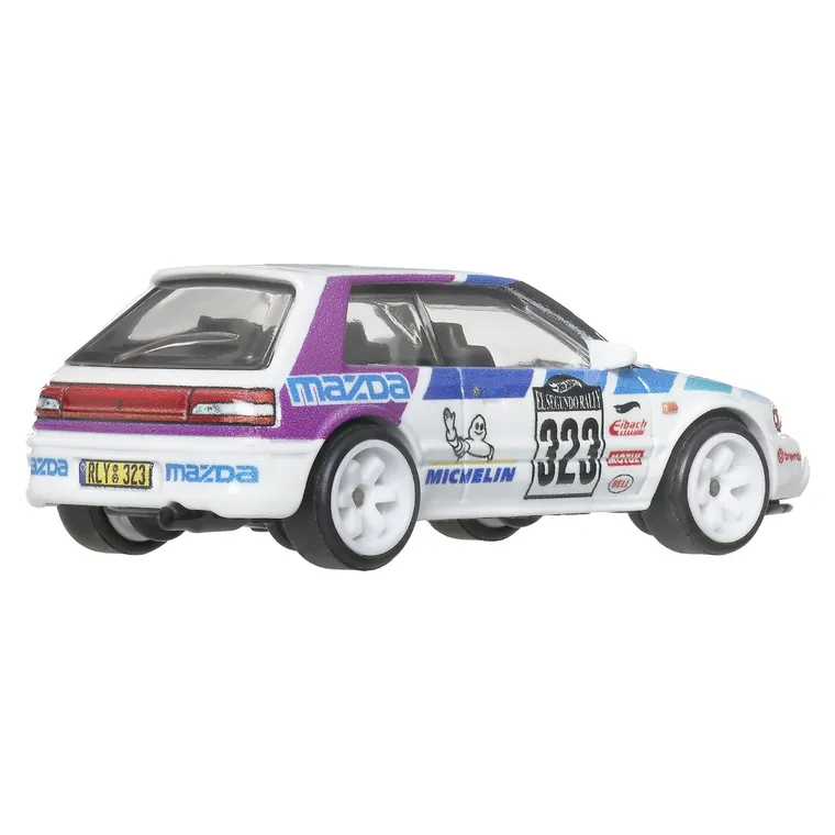 Hot Wheels, Car Culture, Mazda 323 GTR, masina, scara 1:64, JKF17