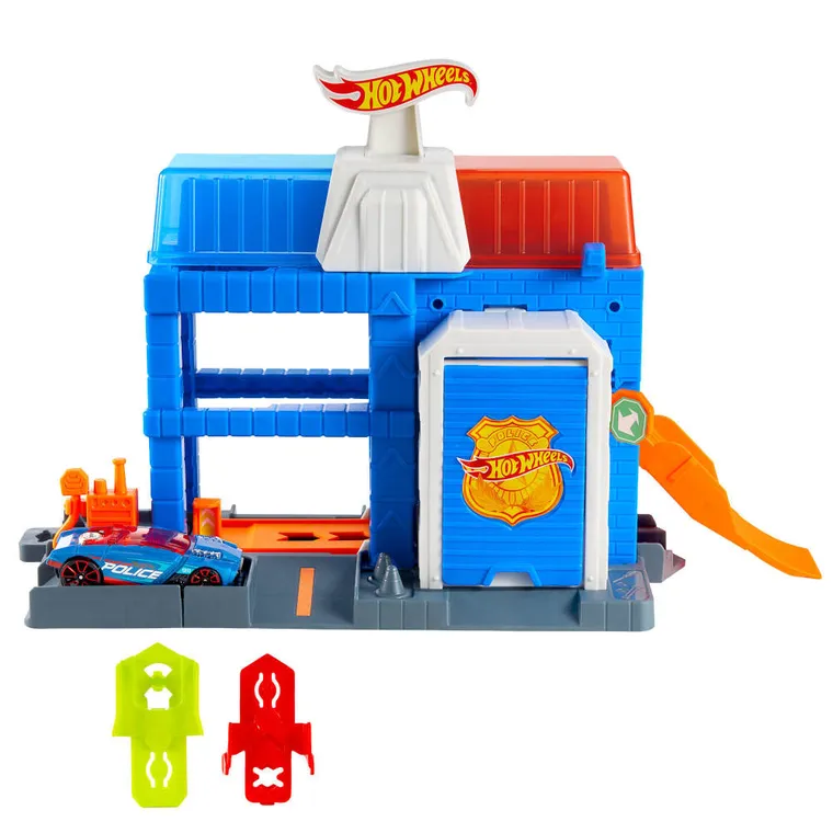 Hot Wheels City, Downtown Police Tower, set de joaca cu masina