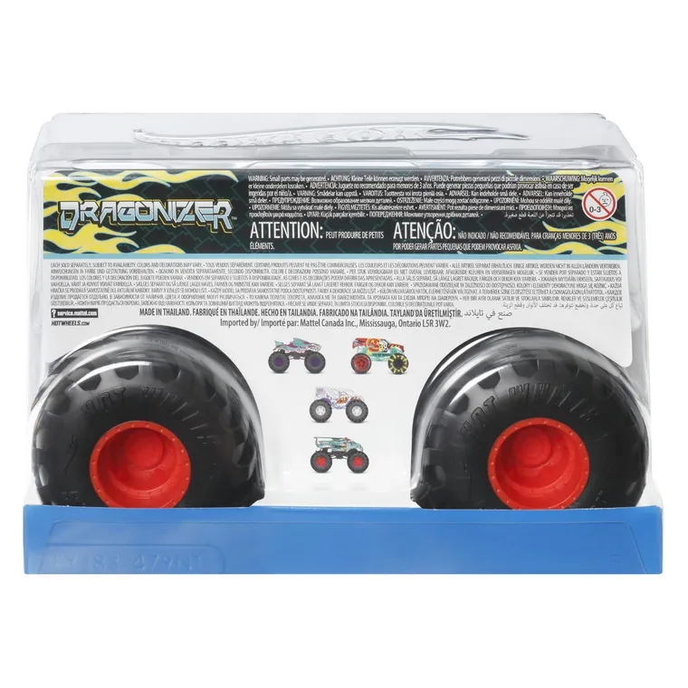Hot Wheels, Monster Trucks, Dragonizer, masina, scara 1:24