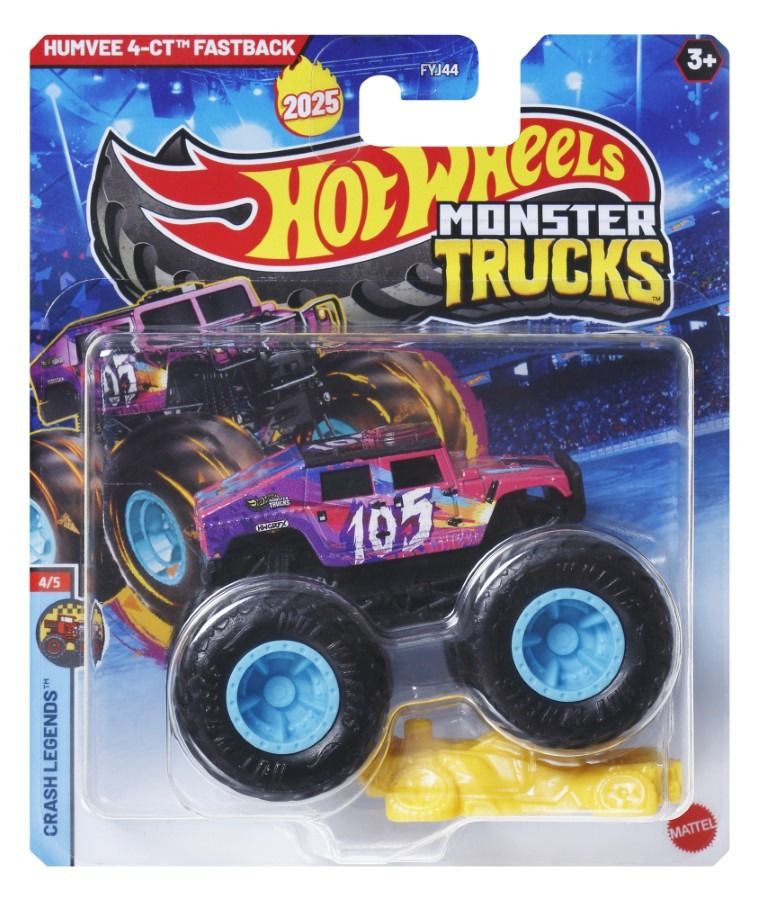 Hot Wheels, Monster Trucks, masinuta, scara 1:64