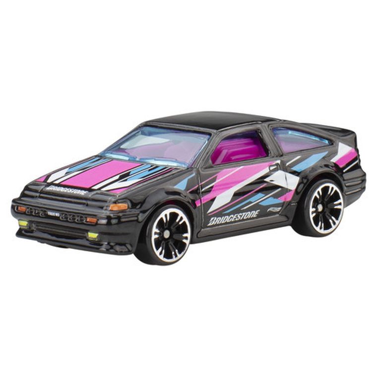 Hot Wheels, Neon Speeders, Toyota AE-86 Corolla, masina, scara 1:64, JCB03