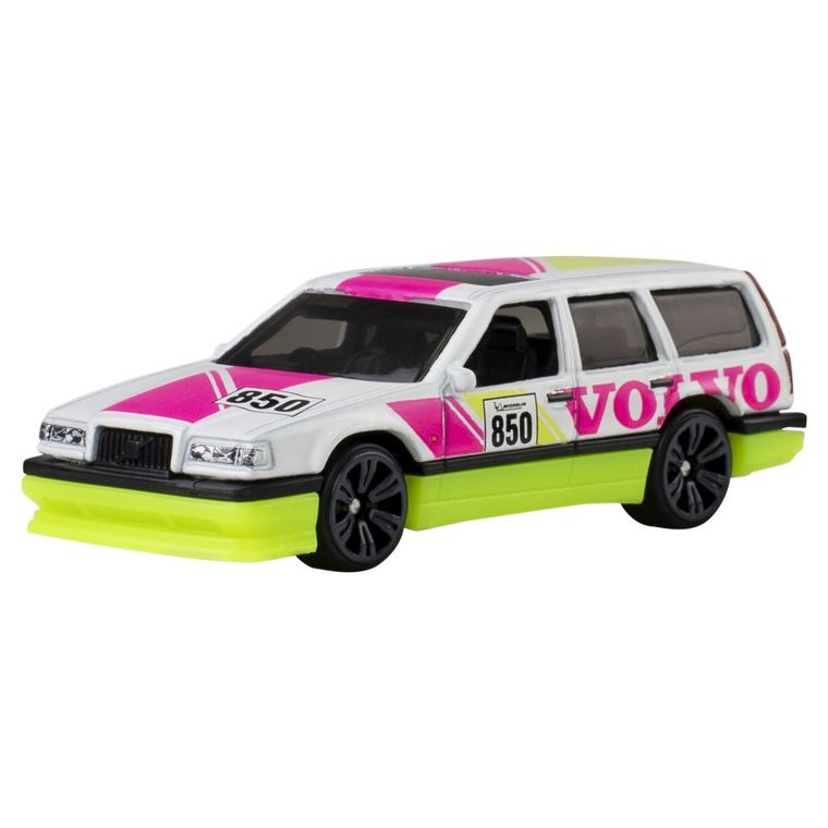 Hot Wheels, Neon Speeders, Volvo 850 Estate, masina, scara 1:64, JKX93