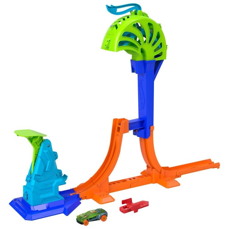 Hot Wheels, Power Launch Champion, set de joaca cu masina