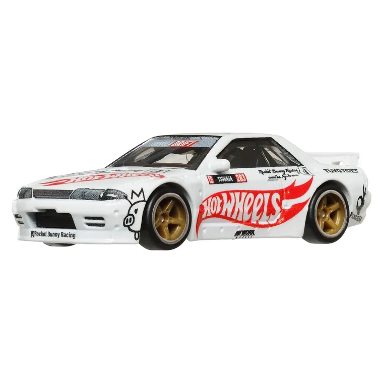 Hot Wheels, Premium, Car Culture, masina, Nissan Skyline GT-R (R32) Pandem, scara 1:64, HRV68