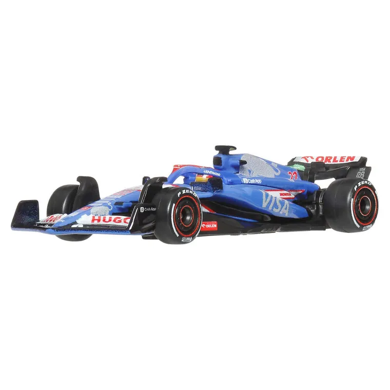 Hot Wheels, Premium, Formula 1, Visa Cash App Racing Bulls Formula One Team (#22), masina, JBM14