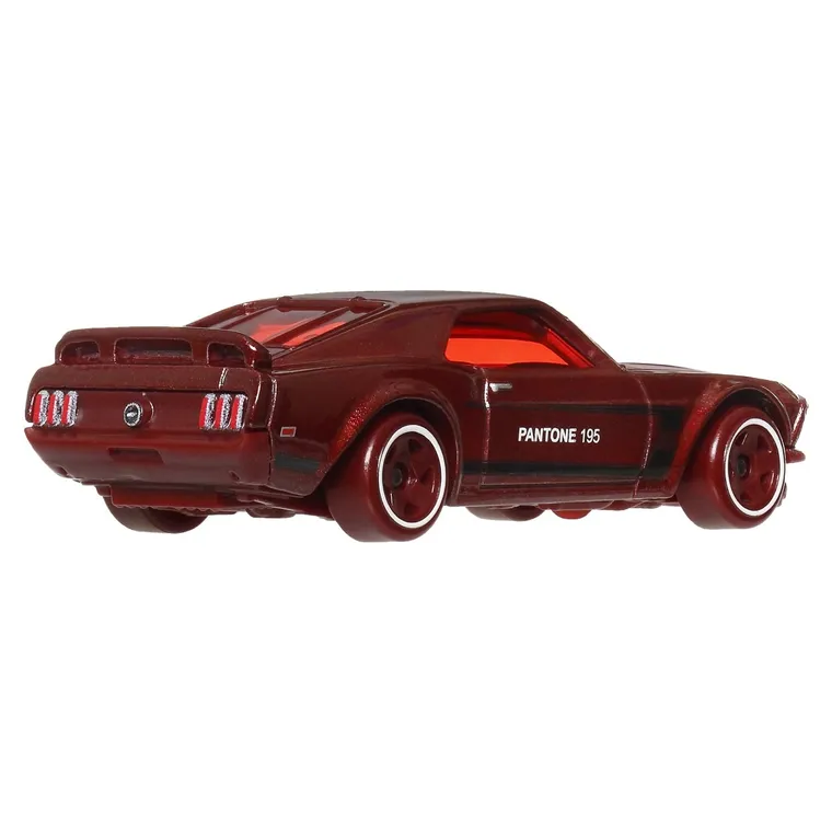 Hot Wheels, Silver Series Pantone, '69 Ford Mustang Boss 302, masina, scara 1:64, JKY48