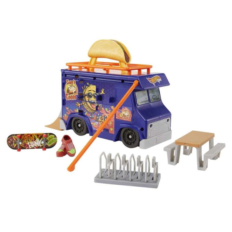 Hot Wheels, Skate, Taco Truck, set de joaca - smyk.ro