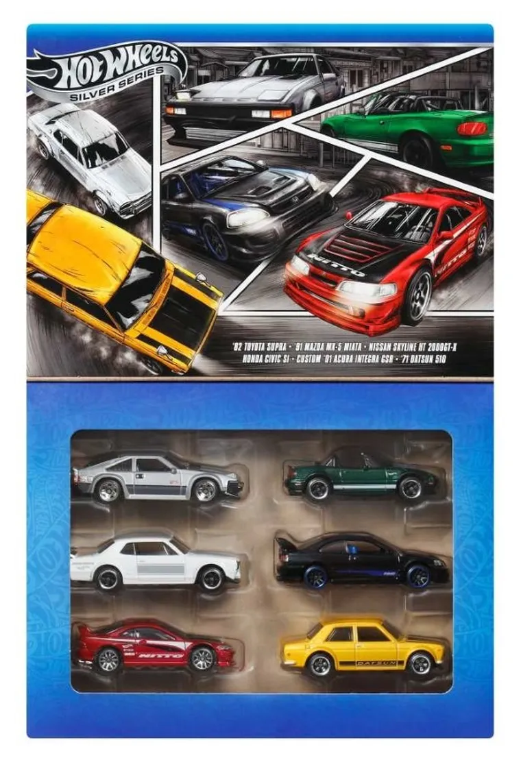 Hot Wheels, Streets of Japan, set de masini