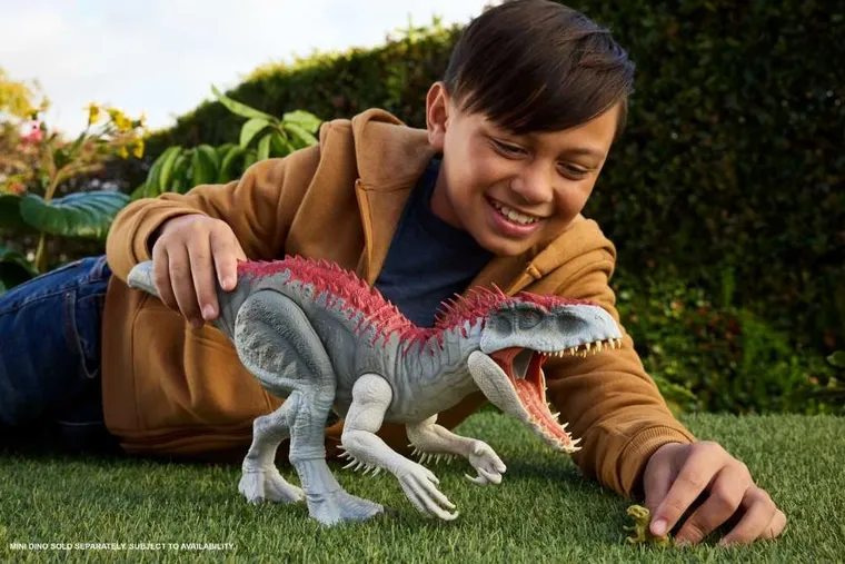 Jurassic World, Indominus Rex, dinozaur premium, figurina, 53 cm
