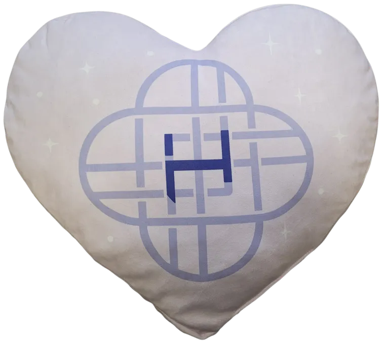 K-Pop Demon Hunters, perna de decoratie, inima, 40 cm