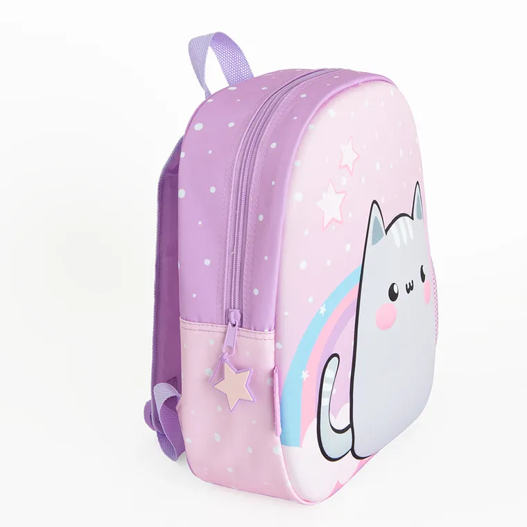 Kayokki, ghiozdan pentru prescolari, Pisicuta si curcubeu