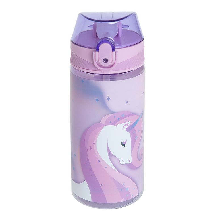 Kayokki, sticla, unicorn, violet, 500 ml