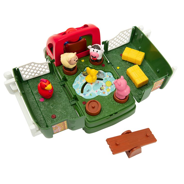 Kiddieland, Rulota ferma, vehicul cu figurine, lumini si sunete