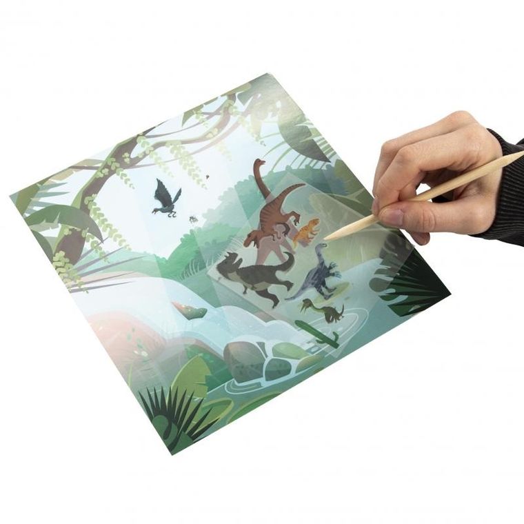 Kidea, Decal, set creativ, Dinozauri