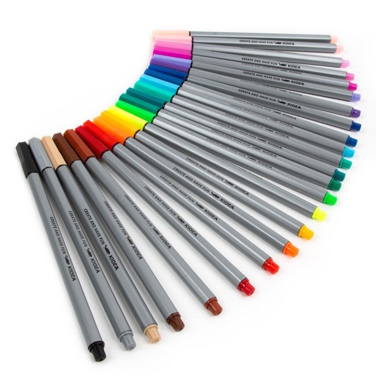 Kidea, liner, 24 culori