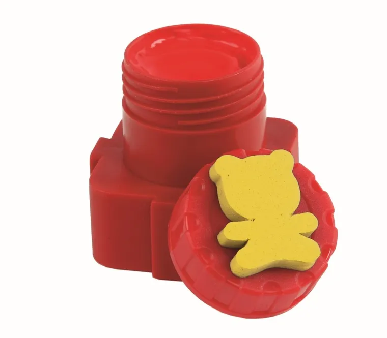 Kidea, vopsele pentru degete, 8 buc.