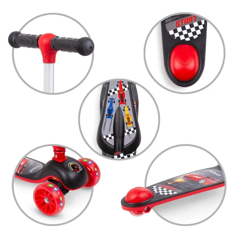 Kidwell, Rimba Race, trotineta cu 3 roti