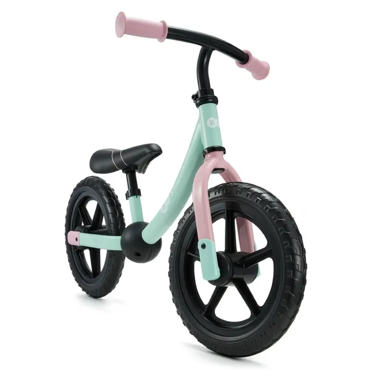 Kinderkraft, 2Way Next, bicicleta fara pedale, Candy Mint
