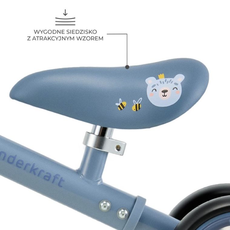 Kinderkraft, Cutie Flash, bicicleta fara pedale, Blue
