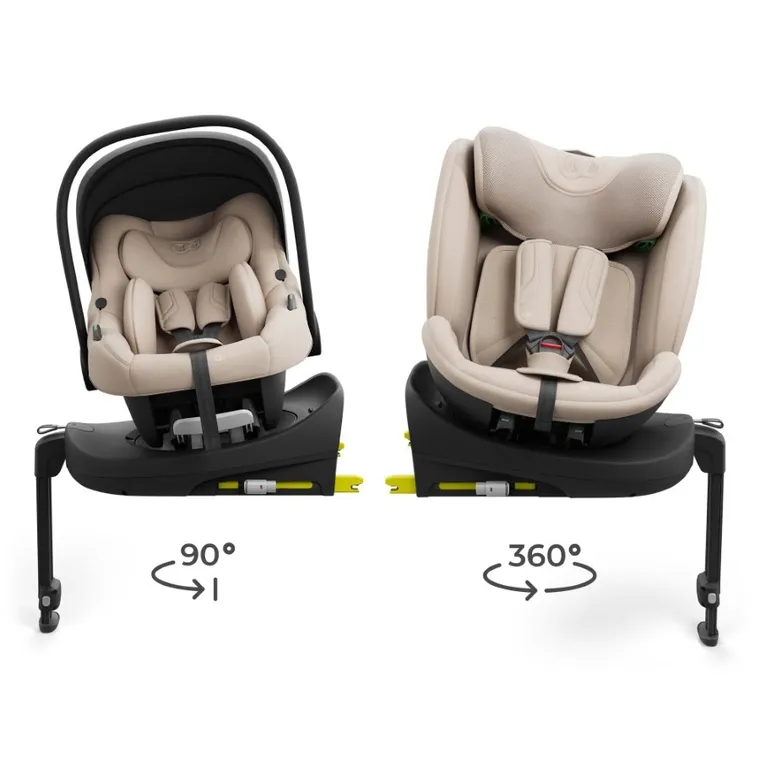 Kinderkraft, Endura Safe, 3in1, scaun auto, beige