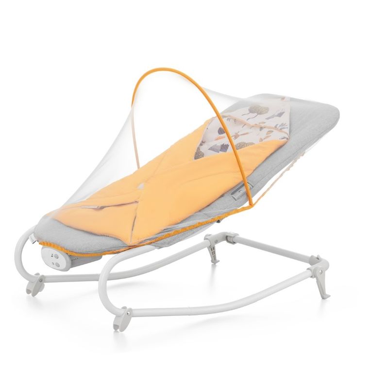 Kinderkraft, Felio 2, Balansoar sezlong, Forest Yellow