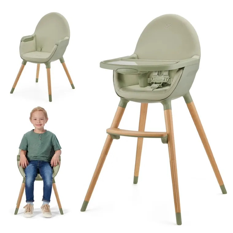 Kinderkraft, Fini 2, scaun de masa, verde