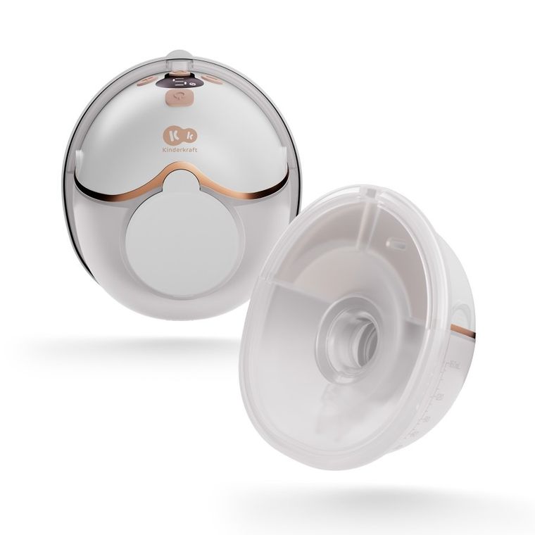 Kinderkraft, Hands-Free, pompa electrica simpla pentru san MamaFlow, Gold