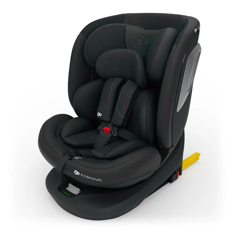 Kinderkraft, I-Grow 2 Plus, scaun auto, i-Size, negru, 40-150 cm