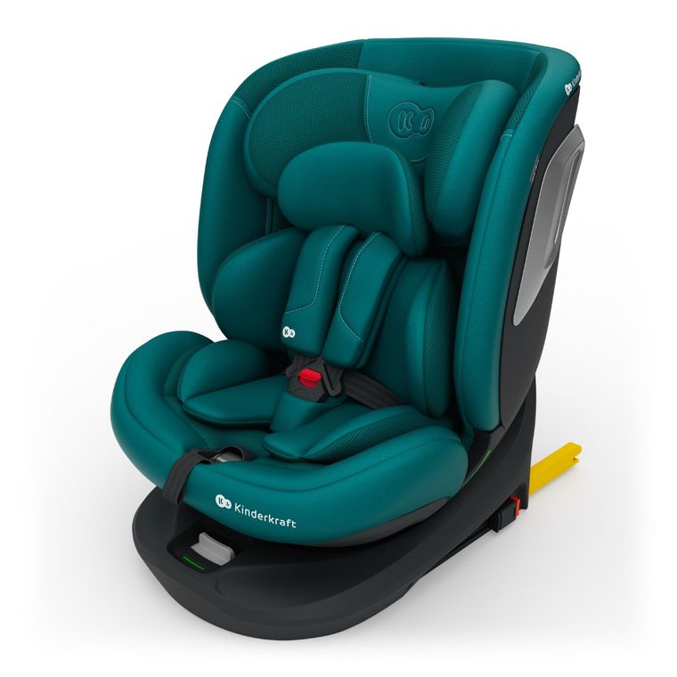 Kinderkraft, I-Grow 2 Plus, scaun auto, i-Size, verde, 40-150 cm