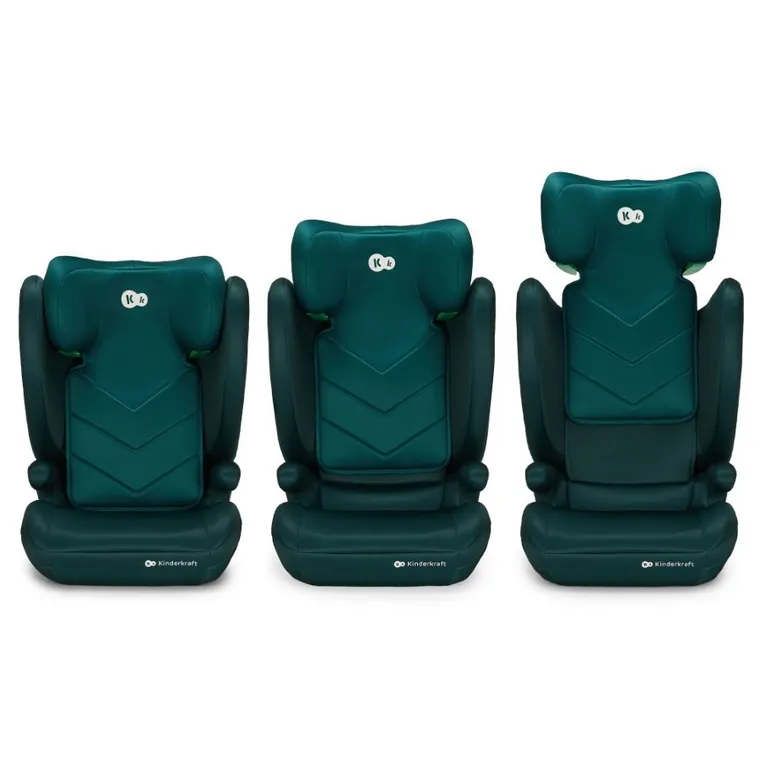Kinderkraft, I-Spark, scaun auto, 100-150 cm, Green