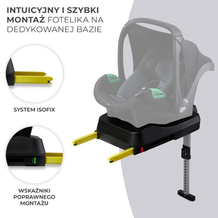 Kinderkraft, Mink FX Base, baza pentru scaun auto