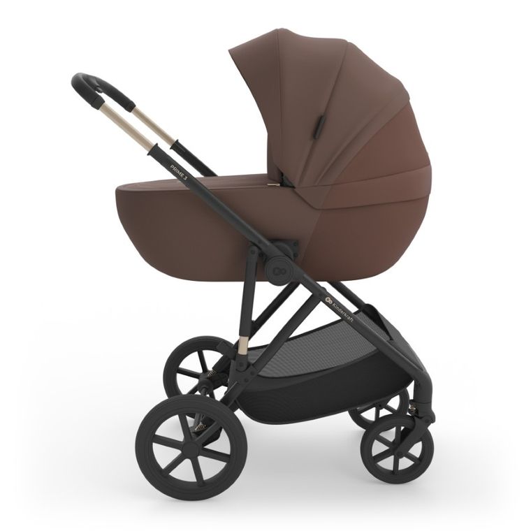 Kinderkraft, Prime 3, carucior multifunctional, 3in1, Velvet Mocca