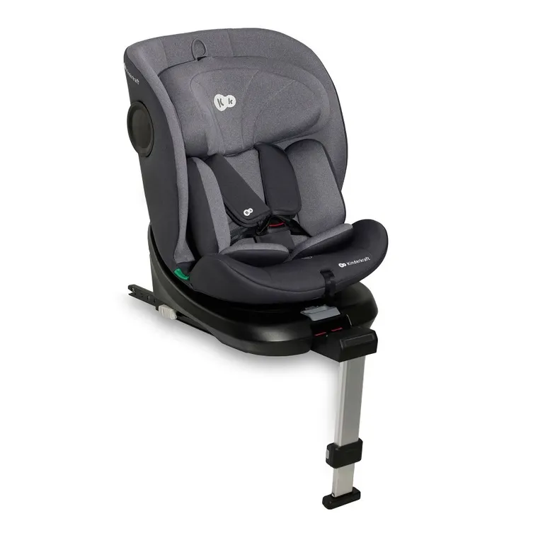 Kinderkraft, scaun auto 360, I-size, Grey, 40-150 cm