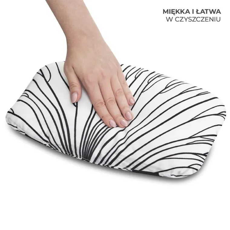 Kinderkraft, set de perne pentru scaunul Enock, Black and White