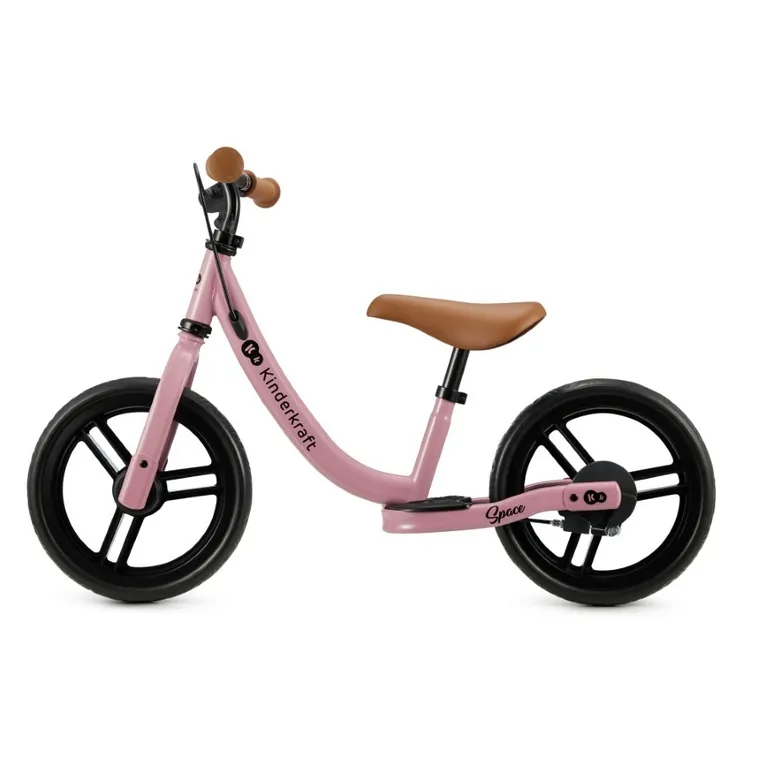 Kinderkraft, Space, bicicleta fara pedale, Dark Pink