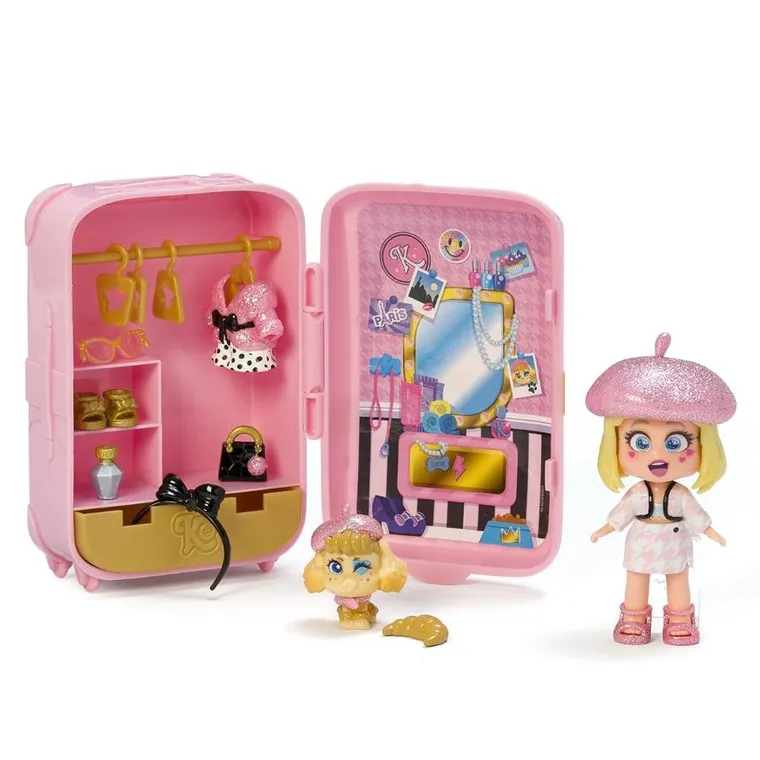 KookyLoos, Elle's Suitcase, set cu figurina