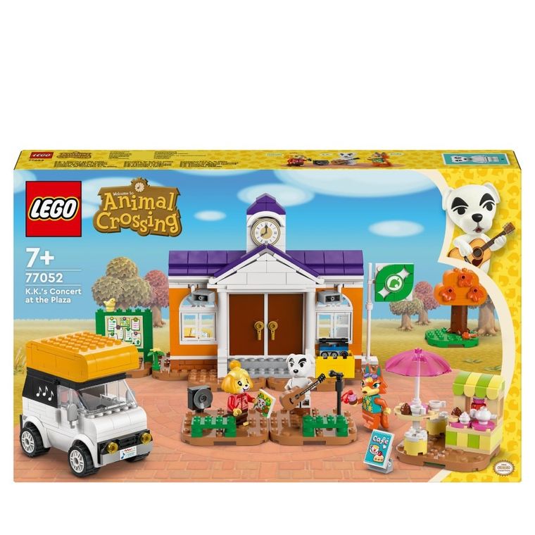 LEGO Animal Crossing, Concertul lui K.K. la Plaza, 77052