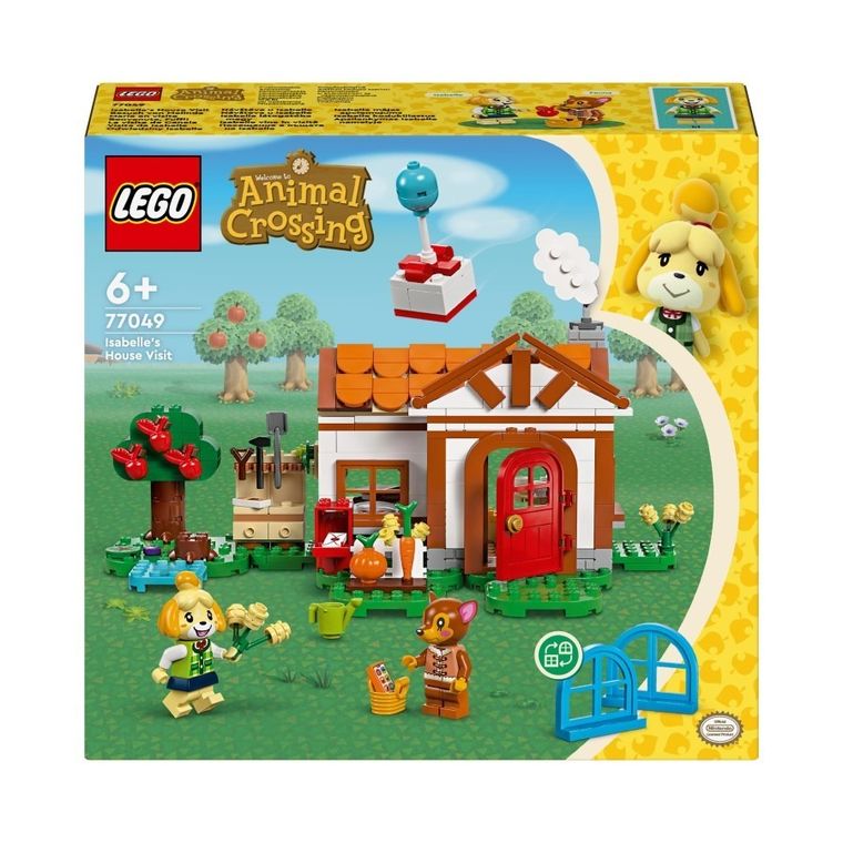 LEGO Animal Crossing, Isabelle vine in vizita, 77049