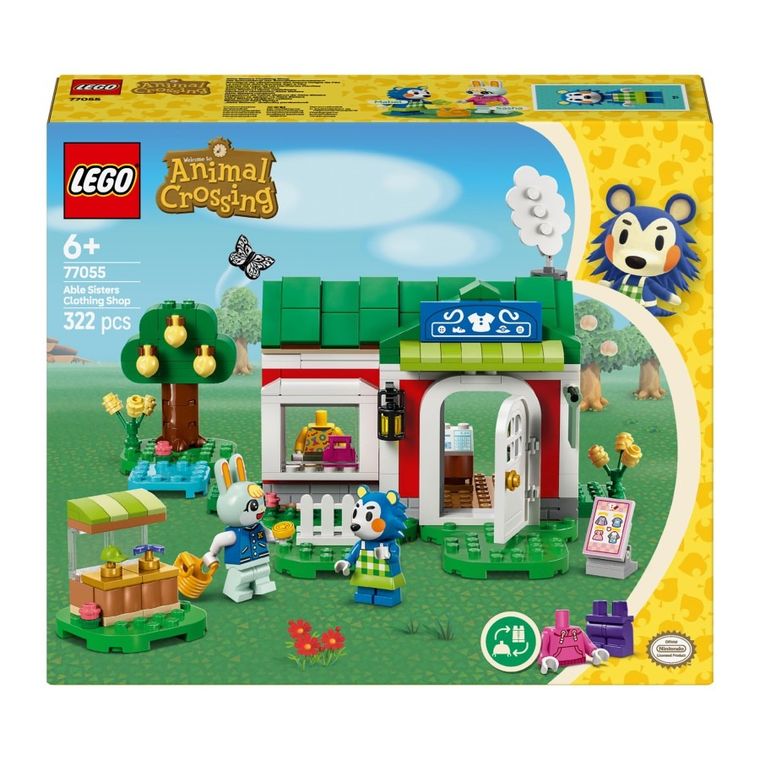 LEGO Animal Crossing, Magazinul de haine detinut de Able Sisters, 77055
