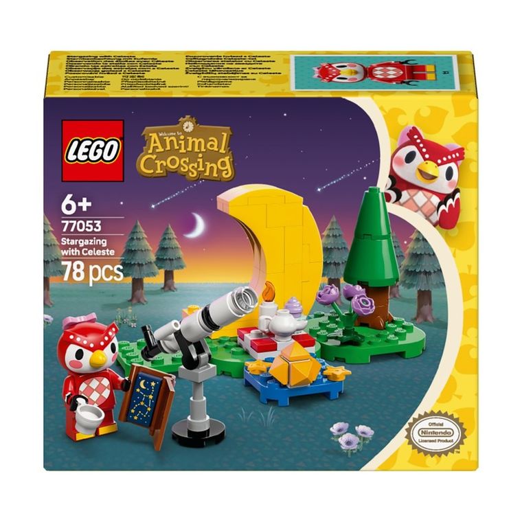 LEGO Animal Crossing, Observarea stelelor cu Celeste, 77053