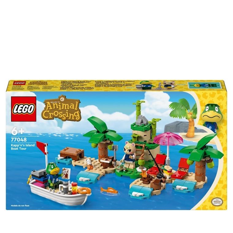 LEGO Animal Crossing, Turul de insula in barca al lui Kapp'n, 77048
