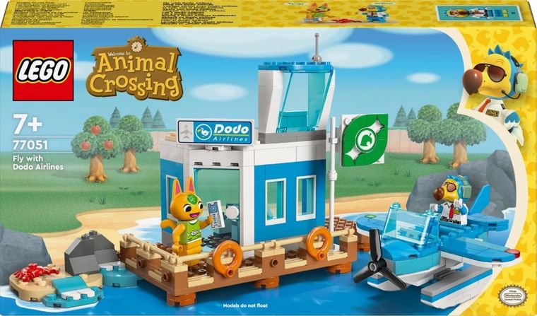 LEGO Animal Crossing, Zboara cu Dodo Airlines, 77051
